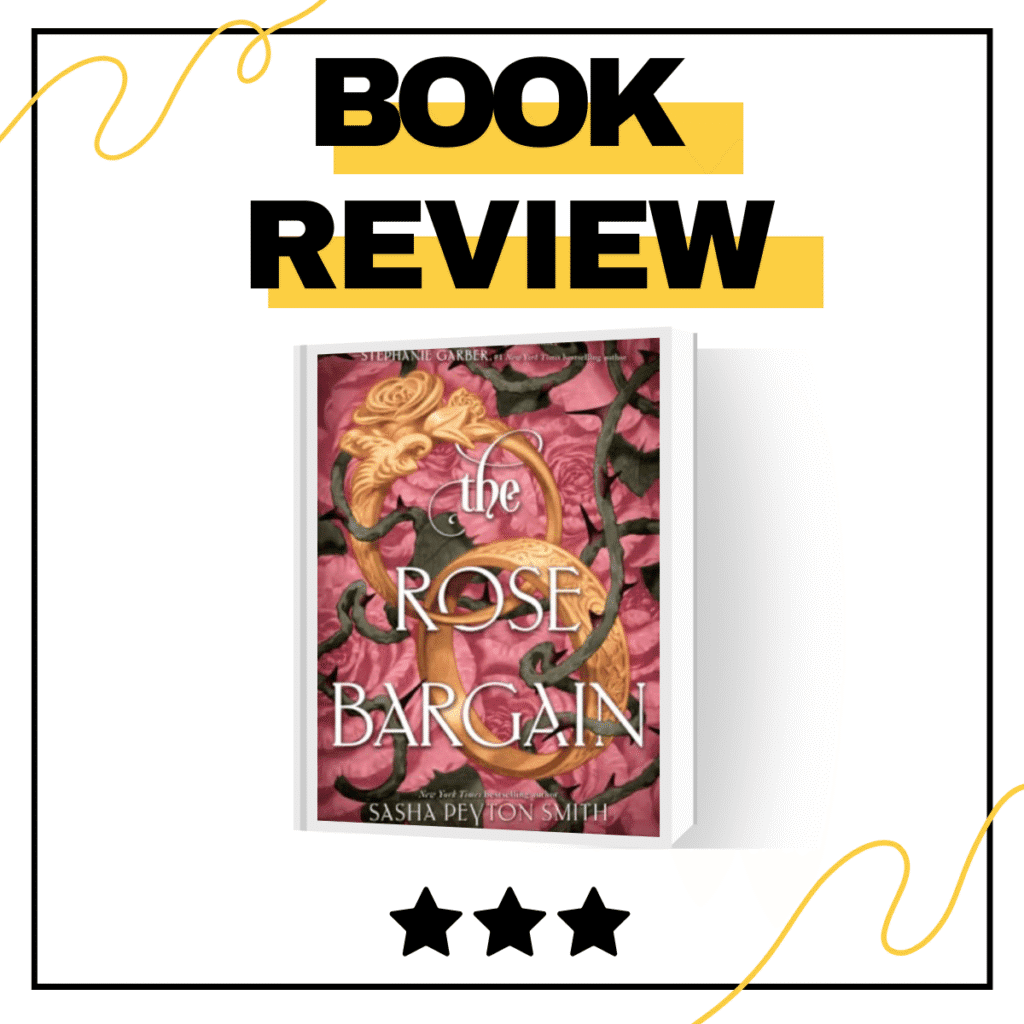 the rose bargain book review header image with book cover
